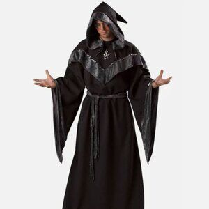 Halloween Dark Sorcerer Costume Men Size Large 42-44